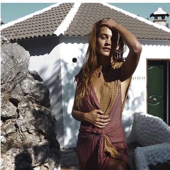 Free People New Romantics Boho Fairycore Cottagecore Grunge 90s Y2K Dress 4 - Picture 12 of 12